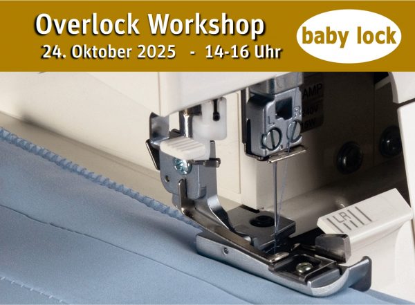 Overlock Workshop bei Stoffe Egert