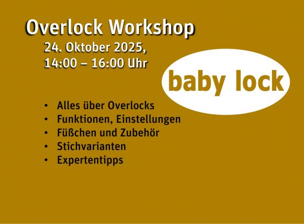 Coverlock Workshop bei Stoffe Egert – Bild 2